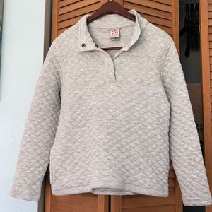 Avalanche Large Grey Quilted Pullover